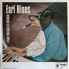 EARL HINES Piano Portraits of Australia album cover