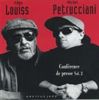 EDDY LOUISS Eddy Louiss & Michel Petrucciani ‎: Conférence De Presse Vol. 2 album cover