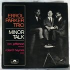 ERROL PARKER (RALPH SCHÉCROUN) Minor Talk album cover