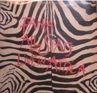 FANIA ALL-STARS Live In Africa album cover