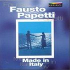 FAUSTO PAPETTI Made in Italy album cover