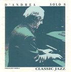 FRANCO D'ANDREA Solo 8 - Classic Jazz album cover