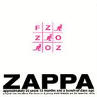 FRANK ZAPPA FZ:OZ album cover