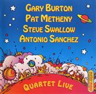 GARY BURTON Quartet Live album cover