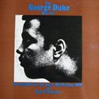 GEORGE DUKE The George Duke Quartet Presented by the Jazz Workshop 1966 of San Francisco (aka The Primal George Duke) album cover