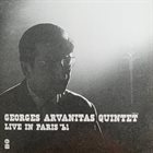 GEORGES ARVANITAS Georges Arvanitas Quintet : Live In Paris '61 album cover