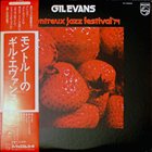 GIL EVANS Montreux Jazz Festival '74 album cover