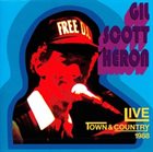 GIL SCOTT-HERON Live At The Town & Country 1988 album cover