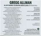 GREGG ALLMAN All My Friends: Celebrating Gregg Allman (Interview Disc) album cover