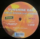 GREGG KOFI BROWN Gregg Brown Feat. Osibisa : Sunshine Day album cover