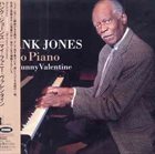 HANK JONES Solo Piano: My Funny Valentine album cover