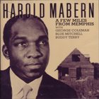 HAROLD MABERN A Few Miles From Memphis album cover