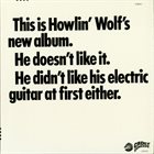 HOWLIN WOLF The Howlin' Wolf Album album cover