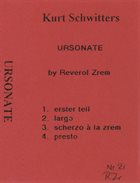 JAAP BLONK Reverof Zrem : Ursonate album cover