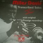 JAMEY AEBERSOLD Miles Davis, Jamey Aebersold : Miles Davis Transcribed Solos album cover