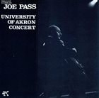JOE PASS University Of Akron Concert album cover