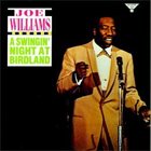 JOE WILLIAMS A Swingin' Night At Birdland album cover