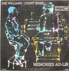 JOE WILLIAMS Memories Ad-Lib album cover
