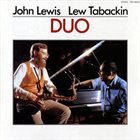 JOHN LEWIS John Lewis / Lew Tabackin ‎: Duo album cover