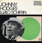 JOHNNY HODGES Previously Unreleased Recordings (with Lalo Schifrin) album cover