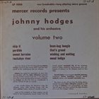 JOHNNY HODGES Volume Two album cover