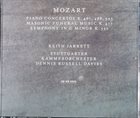 KEITH JARRETT Mozart ‎– Piano Concertos K. 467, 488, 595 / Masonic Funeral Music K. 477 / Symphony In G Minor K. 550 album cover