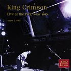 KING CRIMSON Live At The Pier, New York, August 2, 1982 (KCCC 37) album cover