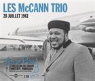 LES MCCANN Les McCann Trio ‎: Live In Paris 28 Juillet 1961 album cover