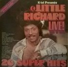 LITTLE RICHARD K-tel Presents Little Richard Live! 20 Super Hits album cover