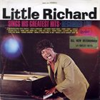 LITTLE RICHARD Little Richard Sings His Greatest Hits - Recorded Live (aka Original Live Performance) album cover