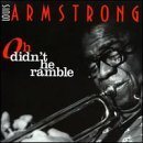 LOUIS ARMSTRONG Oh Didn't He Ramble album cover