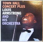 LOUIS ARMSTRONG Town Hall Concert Plus album cover
