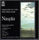MARIA PIA DE VITO Maria Pia De Vito - Rita Marcotulli ‎: Nauplia album cover