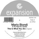 MARIO BIONDI This Is What You Are album cover