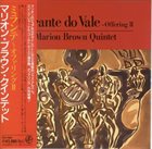 MARION BROWN Mirante Do Vale ~ Offering II album cover