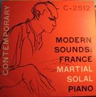 MARTIAL SOLAL Modern Sounds: France album cover