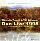 MASAHIKO TOGASHI Masahiko Togashi Yuji Takahashi Duo Live 1995 album cover