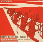 MILES DAVIS And Horns (aka Early Miles 1951 & 1953 aka Early Miles) album cover