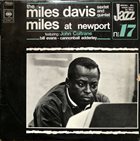 MILES DAVIS At Newport 1958 album cover