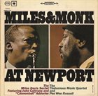 MILES DAVIS Miles Davis / Thelonious Monk : Miles & Monk at Newport album cover