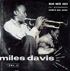 MILES DAVIS Volume 2 (aka Young Man With A Horn Volume 2) album cover