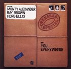 MONTY ALEXANDER Monty Alexander, Ray Brown, Herb Ellis ‎: Overseas Special album cover