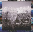 MOTOI SAKURABA What's Up? album cover