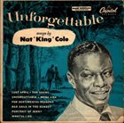 NAT KING COLE Unforgettable album cover