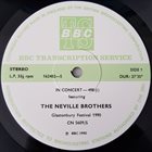 THE NEVILLE BROTHERS In Concert-498 album cover