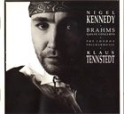 NIGEL KENNEDY Brahms  · The London Philharmonic · Klaus Tennstedt ‎: Violin Concerto album cover