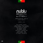 NUBLU ORCHESTRA CONDUCTED BY BUTCH MORRIS Live in Lisbon album cover