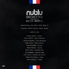 NUBLU ORCHESTRA CONDUCTED BY BUTCH MORRIS Live in Paris album cover