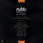 NUBLU ORCHESTRA CONDUCTED BY BUTCH MORRIS Live in Skopje album cover