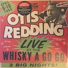 OTIS REDDING Live At The Whisky A Go Go album cover